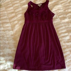 Loft purple dress